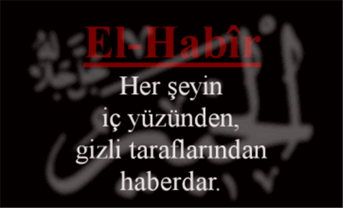 EL-HABİR İsmini Zikretmenin Faydası