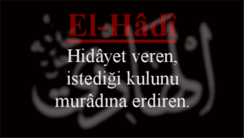 EL-HADİ İsmini Zikretmenin Faydaları