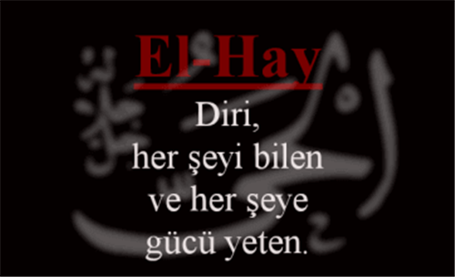 EL-HAYY İsmini Zikretmenin Faydası