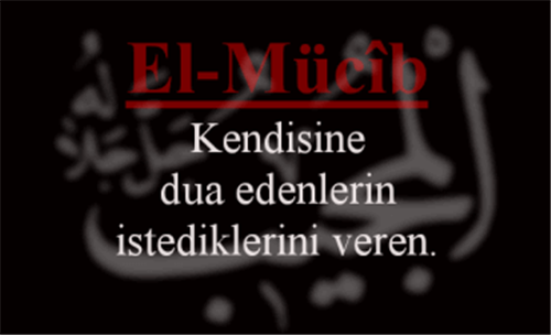 EL-MÜCÎB İsmini Zikretmenin Faydası